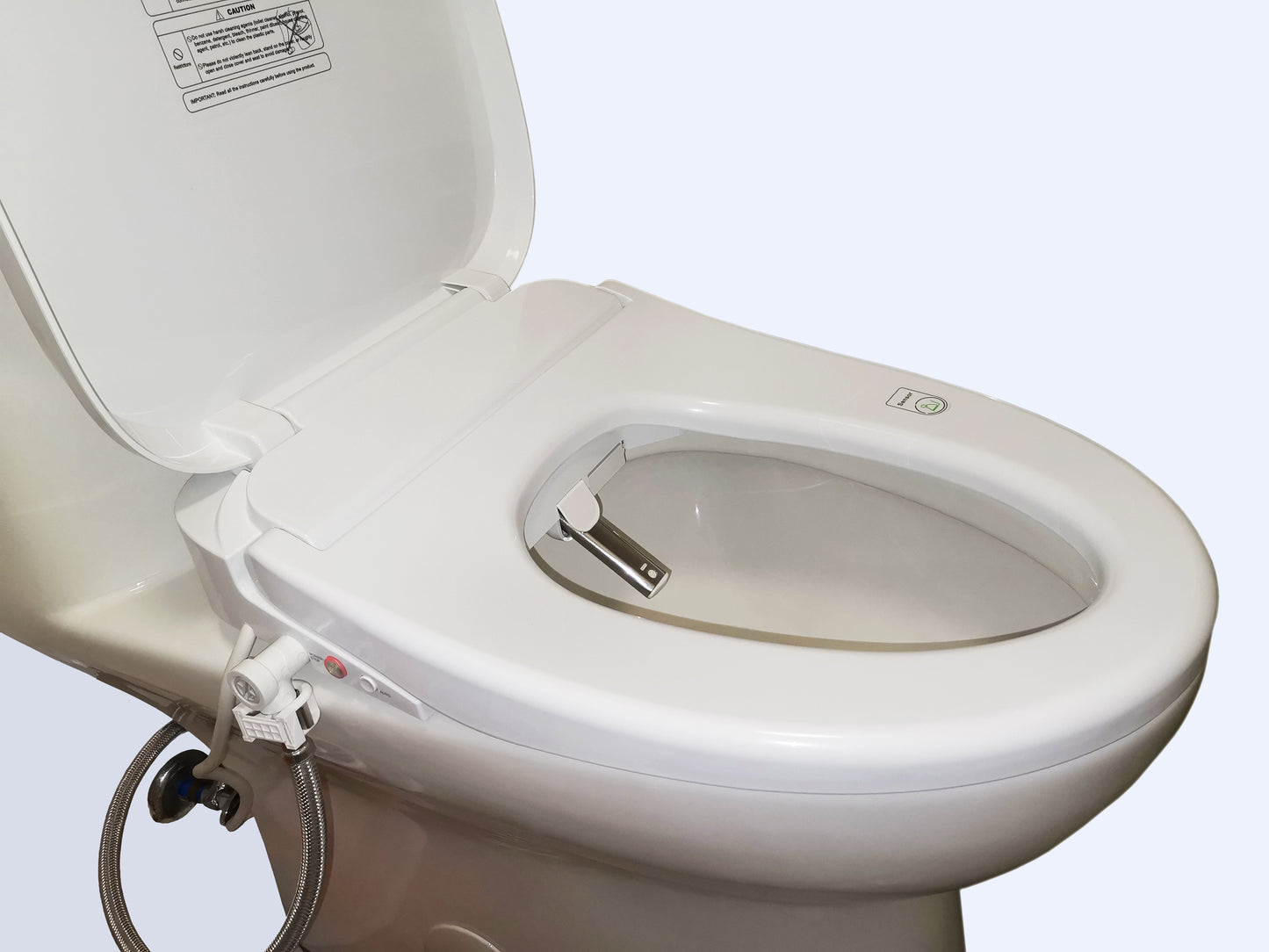 Condor C-FIM535: Instant heating smart toilet seat, convenient remote control, easy to install, elongated size