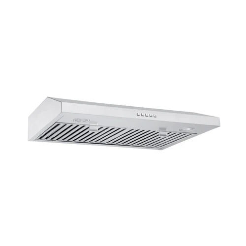 Vesta Concord 30" Under Cabinet Range Hood | 750 CFM Powerful Dual Motors | Stainless Steel Baffle Filters | 120V