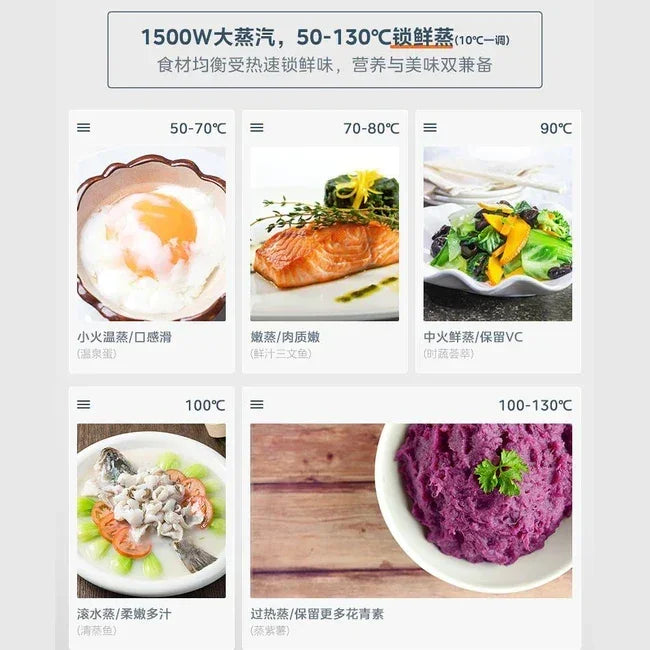 美的 MMC09S15ABB:多功能烤箱 | 集微波、蒸煮、烧烤和空气炸功能于一体 | 23升