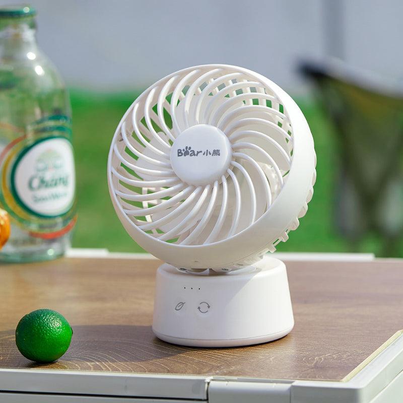 Bear Electric Fan DFS-C09C5, Desktop Electric Fan, Portable Electric Fan, Rechargeable - YOURISHOP.COM