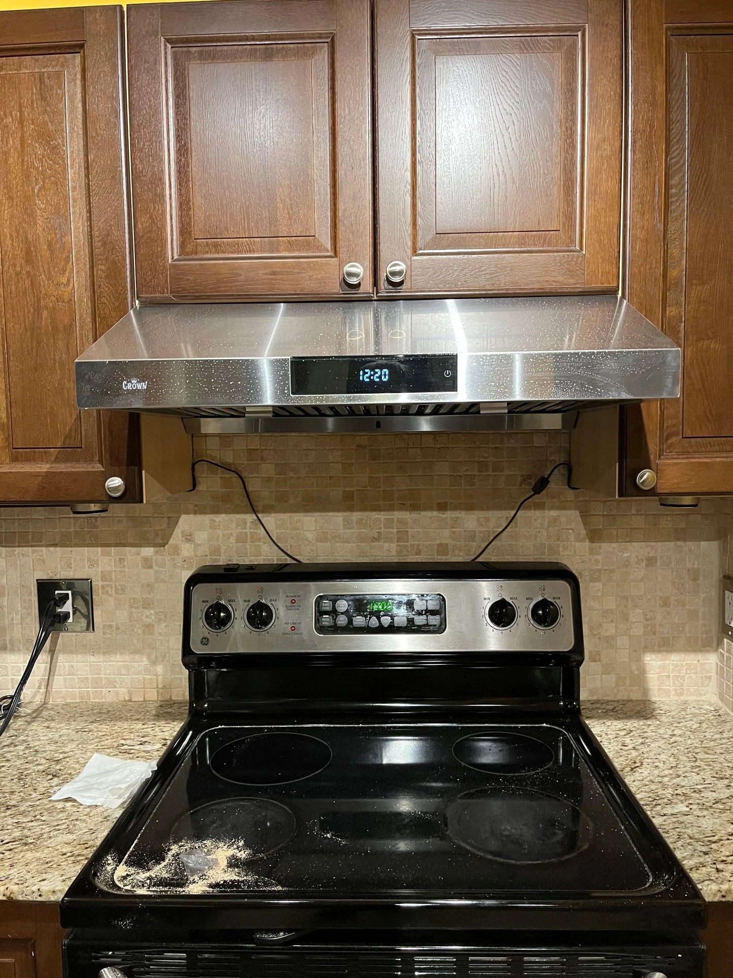 Crown Range Hood PRO-BF03| 30"| 800 CFM| Under Cabinet| Stainless Steel - YOURISHOP.COM