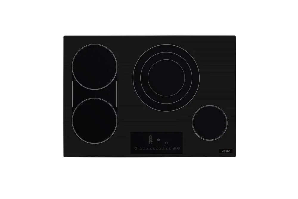 Vesta Electric Cooktop Maine with Bridge Element | 30'' | Timer | Child Lock - YOURISHOP.COM