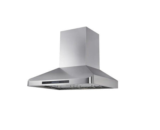 VESTA Range Hood London VRH-LONDON-SS, 900CFM 30''/36'' Stainless Steel Wall Mount - YOURISHOP.COM