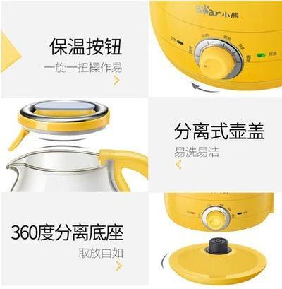 Bear Electric Kettle ZDH-A12R2 | with keep warm function | 1.2L - YOURISHOP.COM