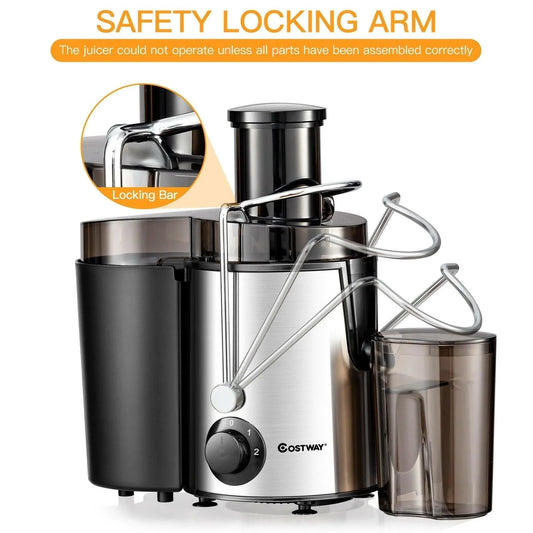 Centrifugal Juice Machine with Wide Mouth and 2 Speed Mode 78912603 - YOURISHOP.COM