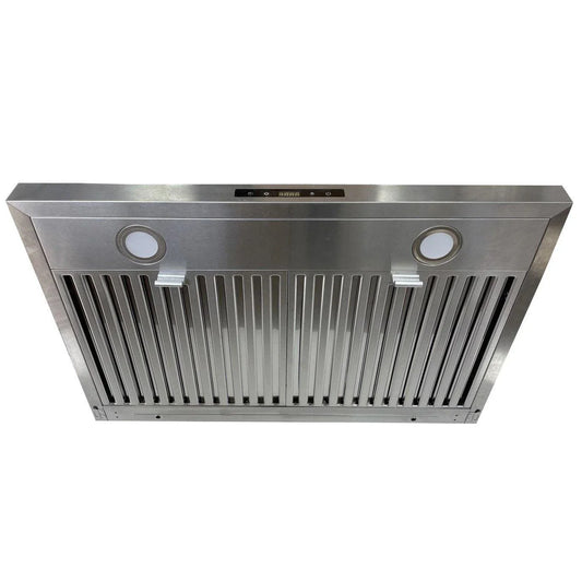 Crown Range Hood PRO-BF01 | 30" | 800 CFM | Stainless Steel | Yourishop.com - YOURISHOP.COM