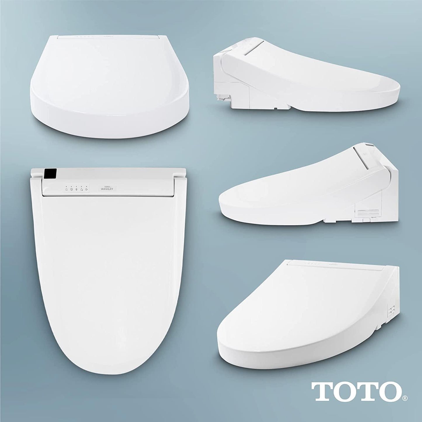 TOTO WASHLET C5 Bidet, Electronic Bidet Toilet Seat with PREMIST and EWATER+ - YOURISHOP.COM