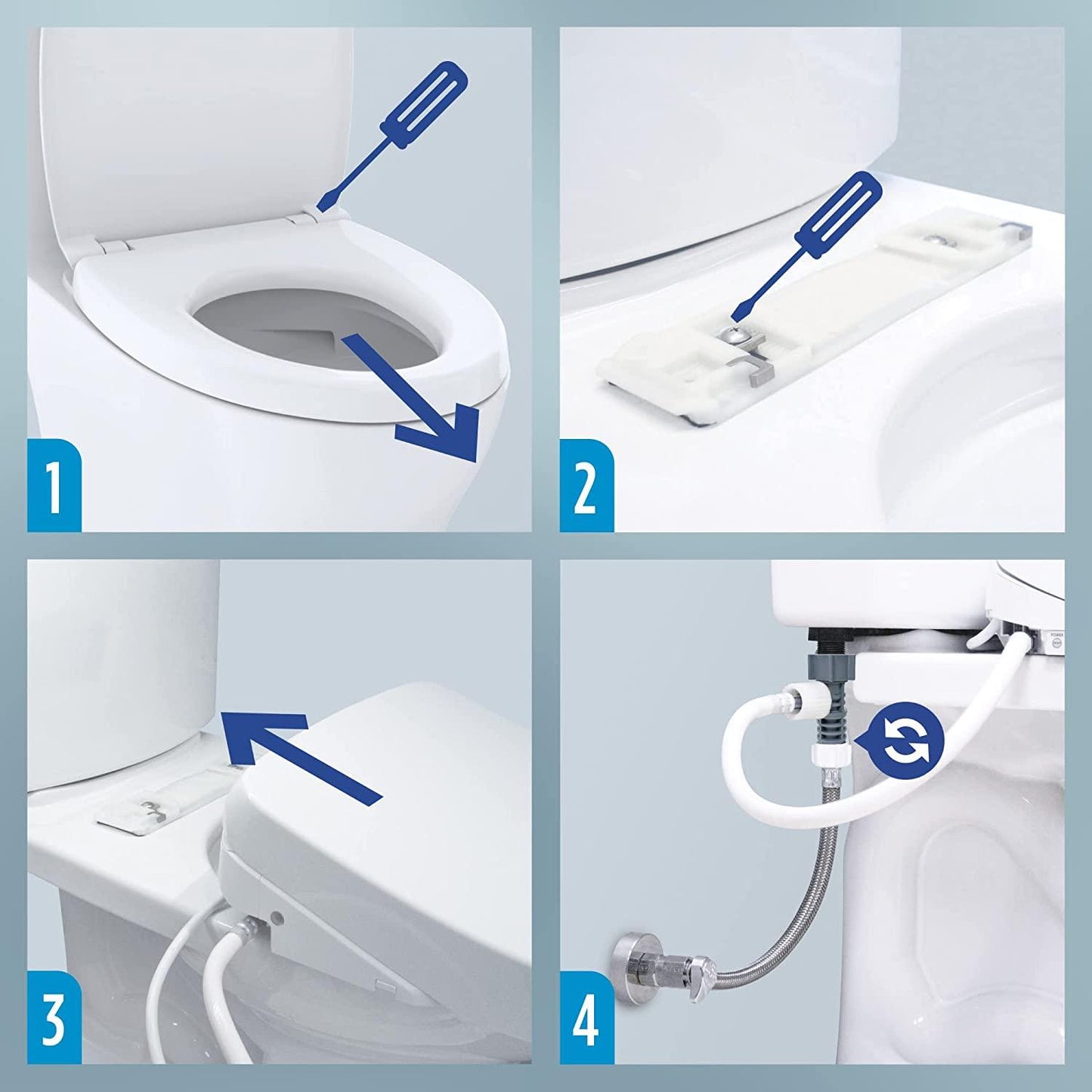 TOTO WASHLET C5 Bidet, Electronic Bidet Toilet Seat with PREMIST and EWATER+ - YOURISHOP.COM