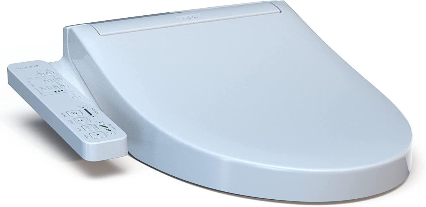 TOTO WASHLET KC2,Electronic Bidet Toilet Seat with Heated Seat and SoftClose Lid, Cotton White - YOURISHOP.COM