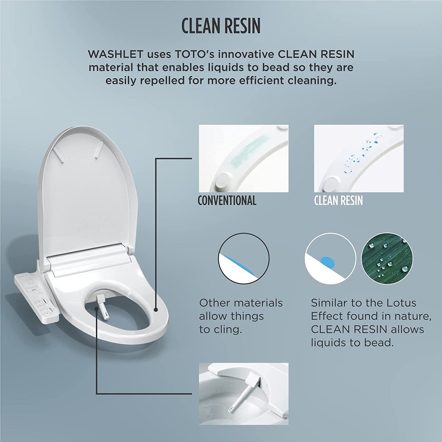 TOTO WASHLET KC2,Electronic Bidet Toilet Seat with Heated Seat and SoftClose Lid, Cotton White - YOURISHOP.COM