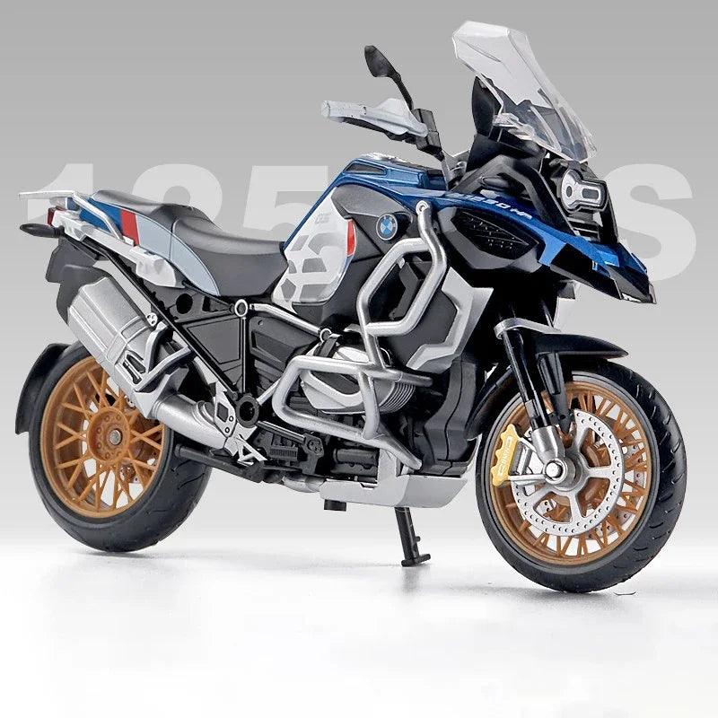 1:12 BMW R1250GS ADV Motorcycles Simulation Alloy Motorcycle Model Shock Absorbers Collection Toy Car Kid Gift - YOURISHOP.COM