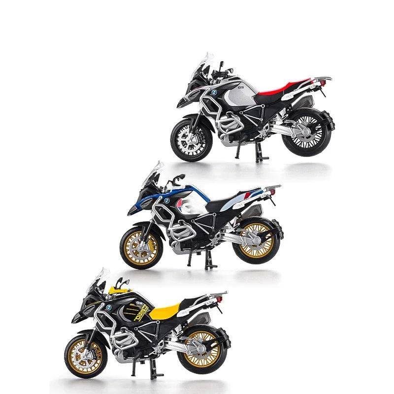 1:12 BMW R1250GS ADV Motorcycles Simulation Alloy Motorcycle Model Shock Absorbers Collection Toy Car Kid Gift - YOURISHOP.COM