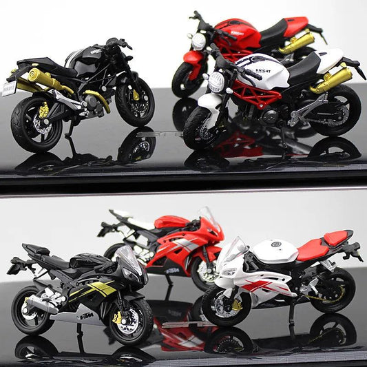 1:18 Children Collection Gift Simulation Motorcycle Model Toy cake decoration Off-road Vehicle kids toys Christmas birthday gift - YOURISHOP.COM