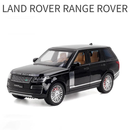 1:24 Range Rover 2022 SUV Alloy Diecast Model Toy Cars Sound Light Car Vehicle Toys For Children Collection gift - YOURISHOP.COM