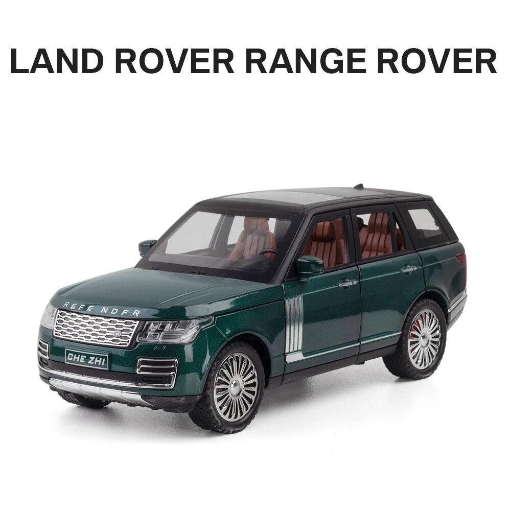1:24 Range Rover 2022 SUV Alloy Diecast Model Toy Cars Sound Light Car Vehicle Toys For Children Collection gift - YOURISHOP.COM