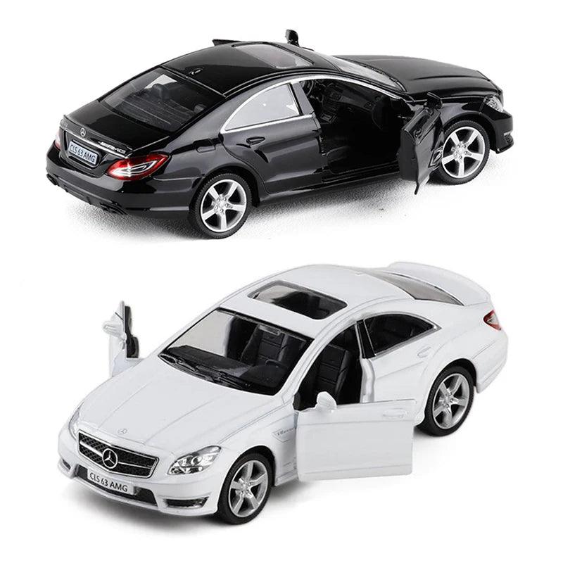 1:36 Mercedes Benz CLS C63 S600 AMG High Simulation Diecast Model Cars Luxury Alloy Vehicle Model Car Collection Toy For Kid A57 - YOURISHOP.COM