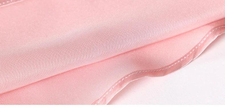 100% pure silk nightgowns women Sexy sleepwear Home dresses SILK nightdress SATIN nightie Summer style pink white black - YOURISHOP.COM