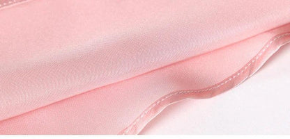 100% pure silk nightgowns women Sexy sleepwear Home dresses SILK nightdress SATIN nightie Summer style pink white black - YOURISHOP.COM