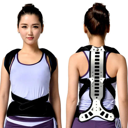 1Pcs Posture Corrector Back Braces Shoulder Waist Lumbar Support Belt Humpback Prevent Body Straighten Slouch Compression Pain R - YOURISHOP.COM