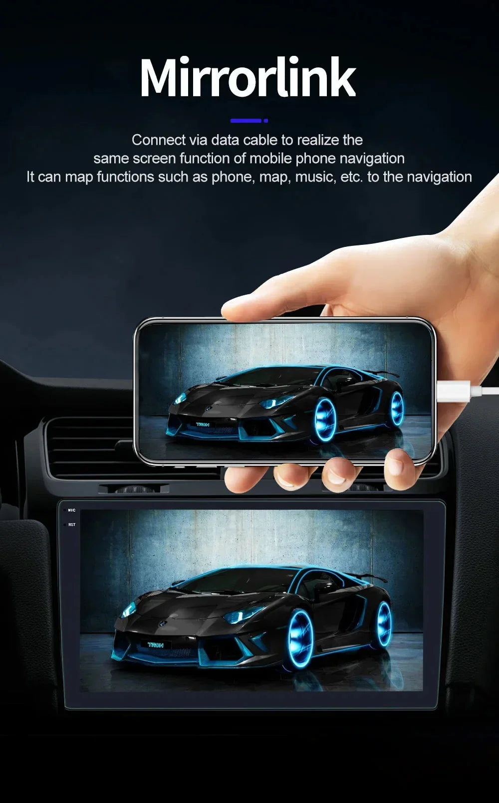 4G 64G Android13 2 Din Car Radio Carplay Android Auto 9“ Universal Multimedia Player DSP RDS AHD GPS WIFI Auto Radio - YOURISHOP.COM