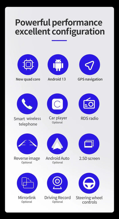 4G 64G Android13 2 Din Car Radio Carplay Android Auto 9“ Universal Multimedia Player DSP RDS AHD GPS WIFI Auto Radio - YOURISHOP.COM