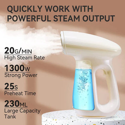 Bear GTJ- A13F2: Steam Iron | Strong Power Garment Steamer | 1300W | 230ml Tank