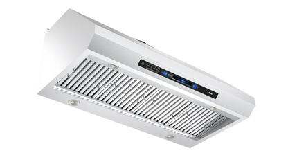Vesta Buffalo Under Cabinet Smart Range Hood | 1000 CFM Ultra-Powerful Suction | Smart Motion Gesture & Touch Controls | Commercial Baffle Filters