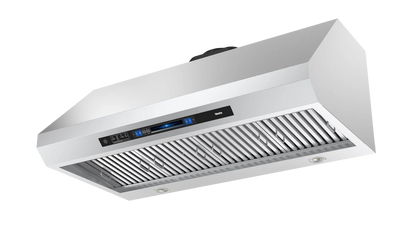 Vesta Buffalo Under Cabinet Smart Range Hood | 1000 CFM Ultra-Powerful Suction | Smart Motion Gesture & Touch Controls | Commercial Baffle Filters