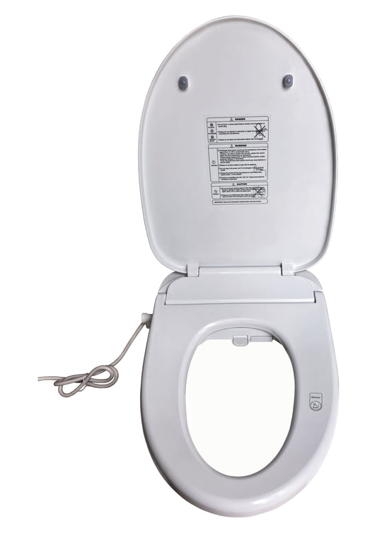 Condor C-FIM535: Instant heating smart toilet seat, convenient remote control, easy to install, elongated size