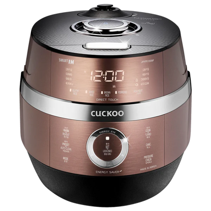 Cuckoo CRP-JHVR1009F：IH电饭煲 | 双压力 | 6杯容量 | 不锈钢内胆