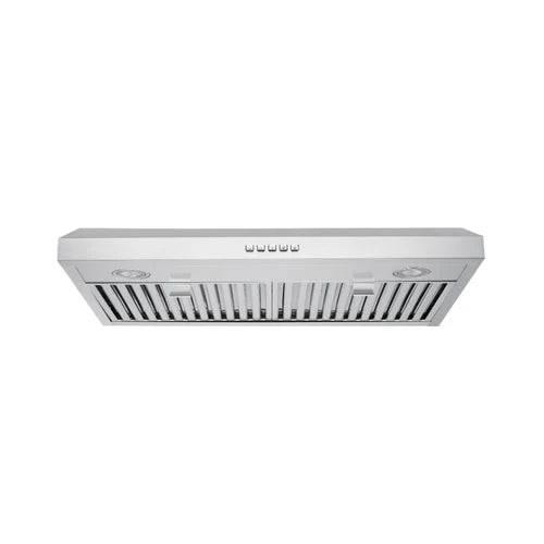 Vesta Concord 30" Under Cabinet Range Hood | 750 CFM Powerful Dual Motors | Stainless Steel Baffle Filters | 120V