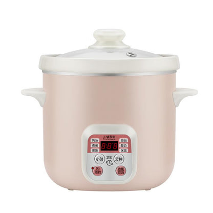 Piggy DDG-D15AW： Mini Rice Cooker | 3 Cups | Multiple Functions | Ceramic Inner Pot