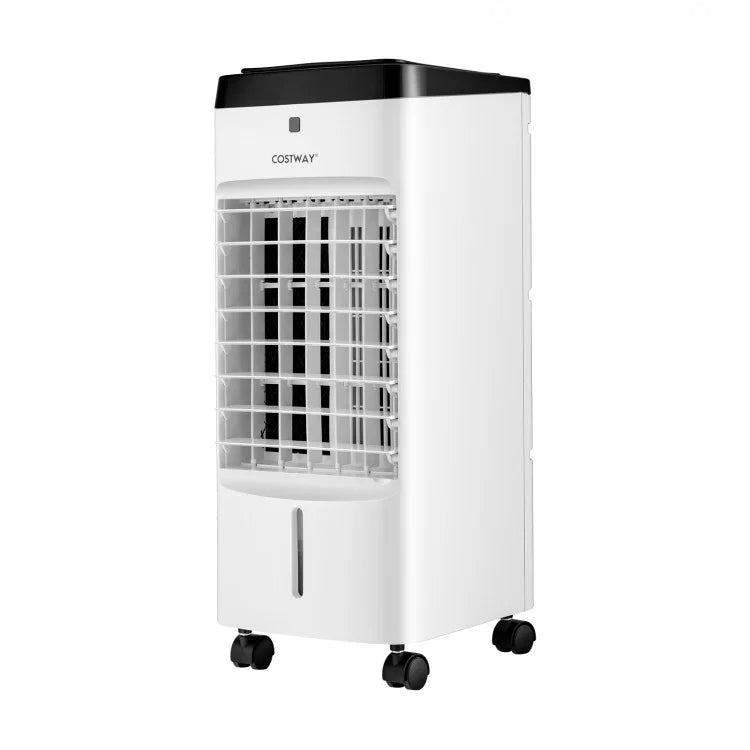 Costway 3-in-1 Evaporative Air Cooler | 4 Modes &amp; 3 Speeds | Remote Control | Compact Portable Fan