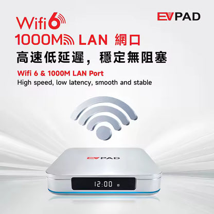 EVPAD 12p, the best Chinese TV box available for home use: rich content, digital HD, simple operation, bringing you leisure and joy