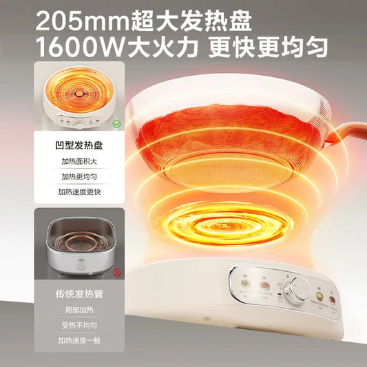 Master Asian Culinary Arts with Joydeem DCG-B470 Electric Wok