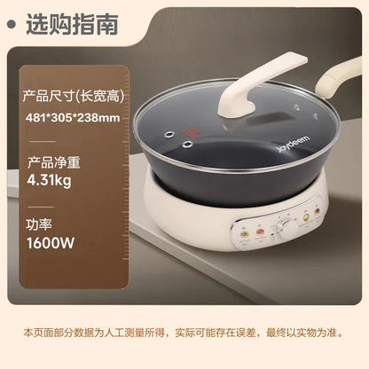 使用 Joydeem DCG-B470 电炒锅精通亚洲烹饪艺术