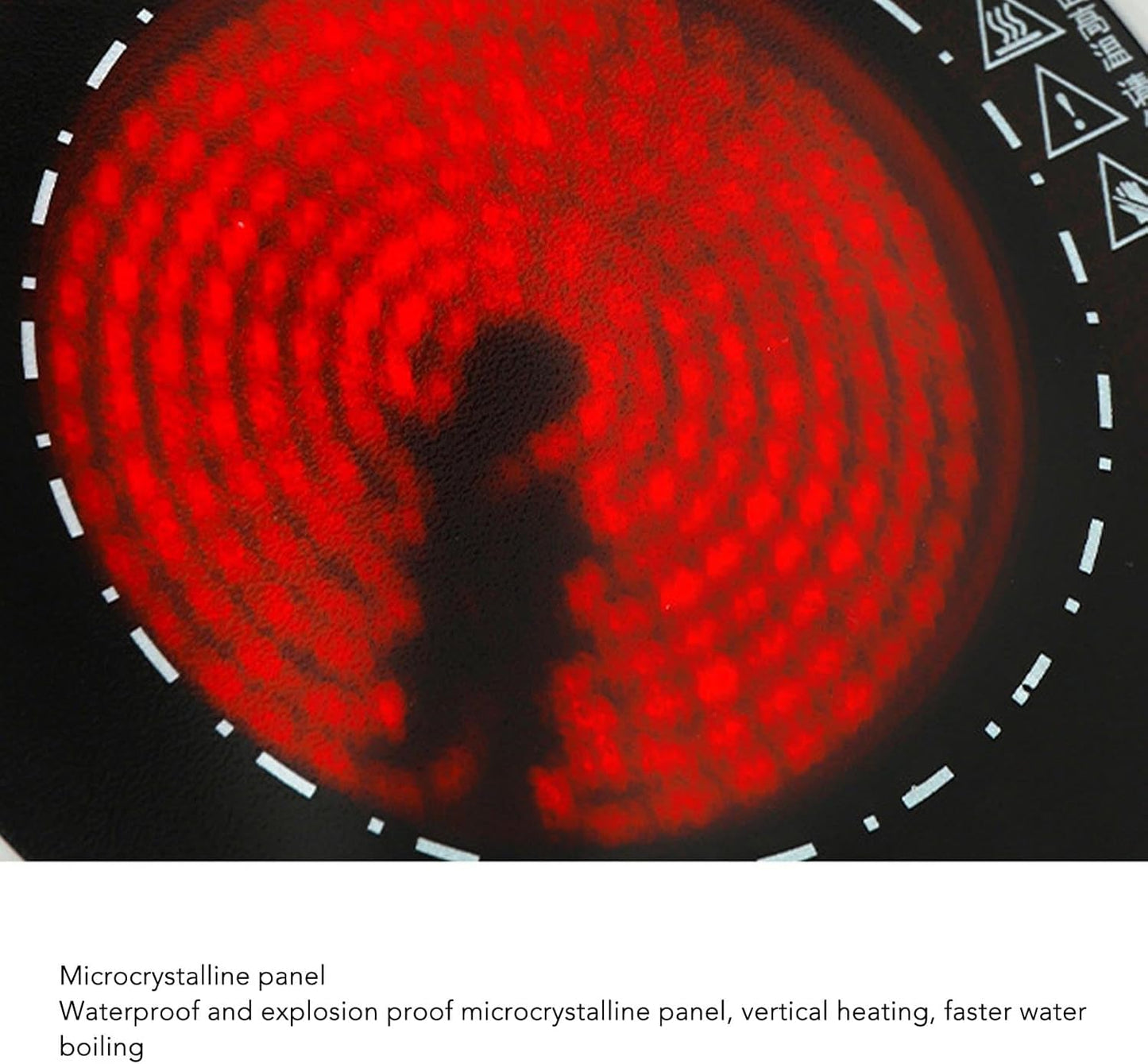 Motanber A15: Mini Electric Stove, Portable Electric Hot Plate, Cooking Tea, 800 W