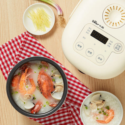 Bear RC-5L30A19: Rice Cooker | 3 L Mini Size | Multiple Functions | Iron Inner Pot