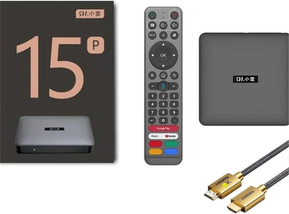 SVICLOUD 15P Smart Android 14 TV Box | Wi-Fi 6 | 4GB RAM + 64GB ROM | 4K HDR10+ | AV1 Decoding