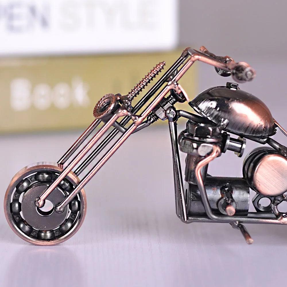 Creative Handcraft Metal Motorcycle Model Mini Motor Vehicles Diecast Metal Craft Best Collection Gifts Model Decoration Crafts - YOURISHOP.COM