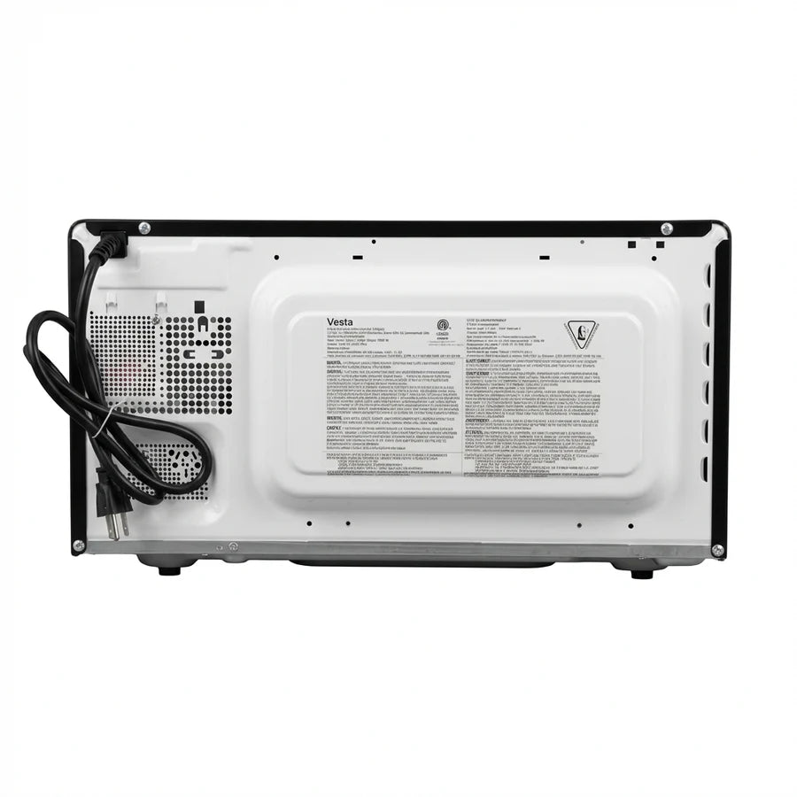 Vesta Tokyo 1.1 Cu. Ft. Countertop Microwave - Stainless Steel | YOURISHOP