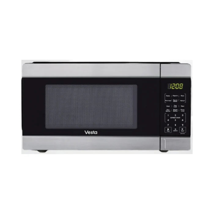 Vesta Tokyo 1.1 Cu. Ft. Countertop Microwave - Stainless Steel | YOURISHOP