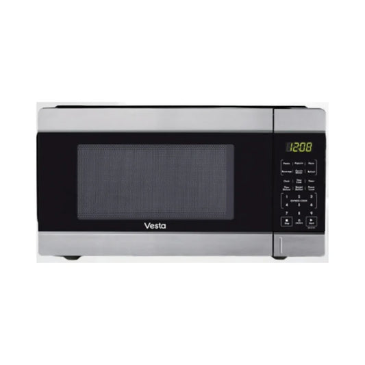 Vesta Tokyo 1.1 Cu. Ft. Countertop Microwave - Stainless Steel | YOURISHOP