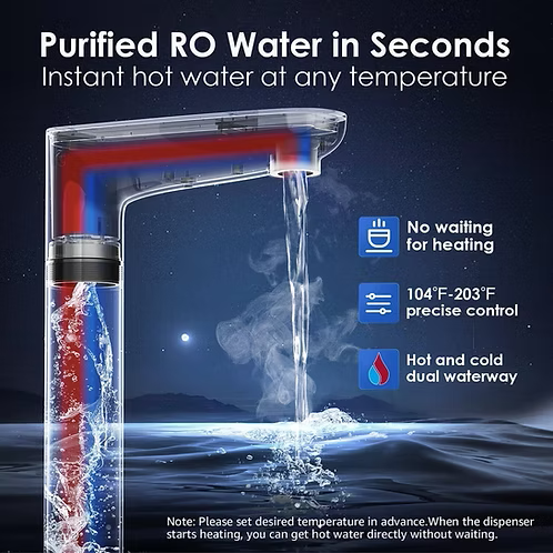 Waterdrop K6: 二合一反渗透系统和即热式饮水机