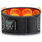 CET HLX1205: Air Bladder Squeeze Waist Massager with Touch Screen Controller Heating Vibration