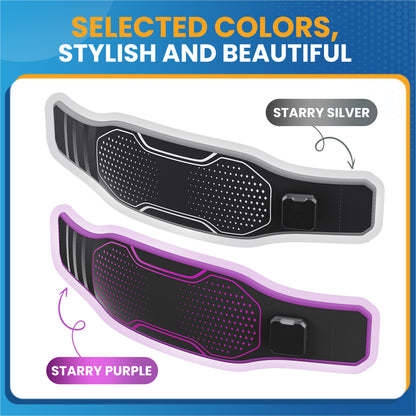 CET HLX1205: Air Bladder Squeeze Waist Massager with Touch Screen Controller Heating Vibration