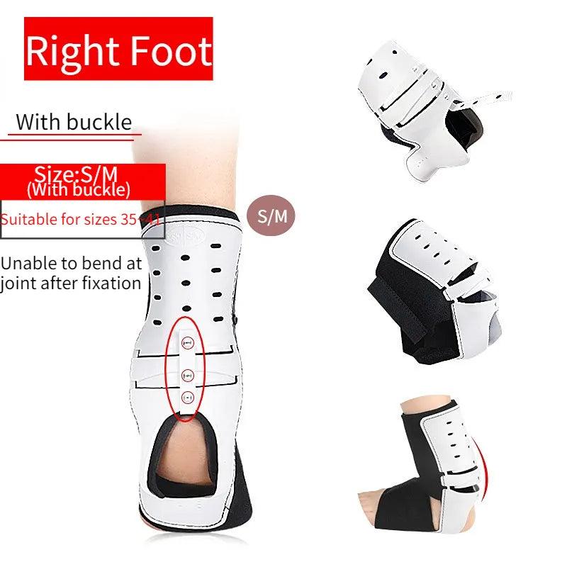 Adjustable Foot Droop Splint Brace Orthosis Ankle Joint Fixed Strips Guards Support Sports Hemiplegia Rehabilitation Equipment - YOURISHOP.COM