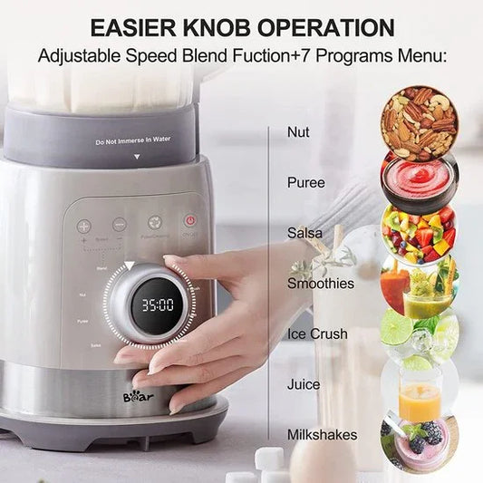 Bear Blender PBJ-B10U6, 1000W Countertop Blender - YOURISHOP.COM