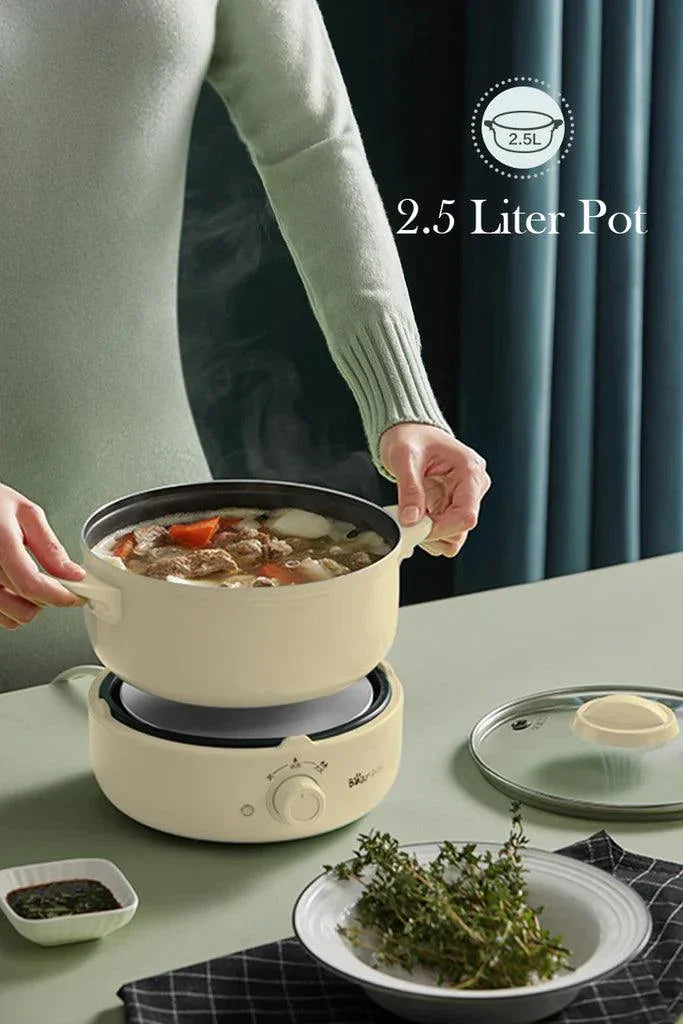 BEAR Cooking Pot DHG-B25Z2 | Multifunction like Hot Pot - YOURISHOP.COM