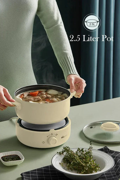 BEAR Cooking Pot DHG-B25Z2 | Multifunction like Hot Pot - YOURISHOP.COM